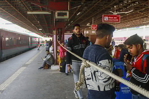 Aftermath of New Delhi railway station stampede