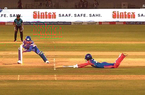 Run-out controversy marrs Mumbai Indians vs Delhi Capitals, WPL game.