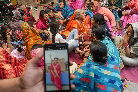 Family of stampede victims mourn