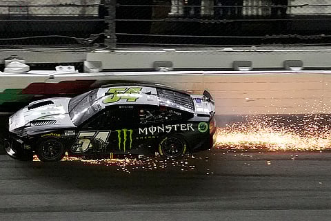 NASCAR Daytona 500: Ty Gibbs crashes