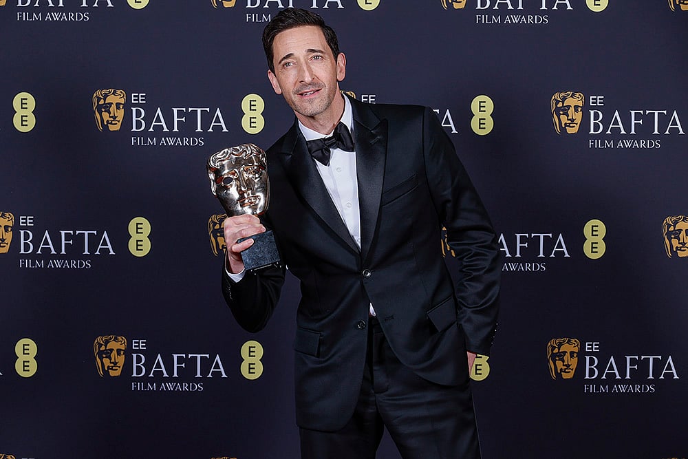 | Photo: Joel C Ryan/Invision/AP : BAFTA Awards 2025: Adrien Brody Wins Best Actor For "The Brutalist"