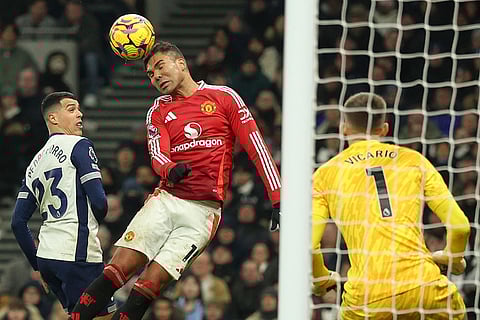 Britain Soccer Premier League: Tottenham Hotspur vs Manchester United