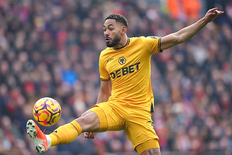 English Premier League soccer EPL football Liverpool vs Wolverhampton Wanderers: Matheus Cunha