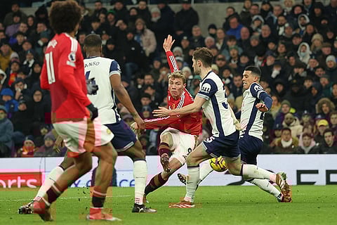 English Premier League Soccer: Manchester United vs Tottenham Hotspur