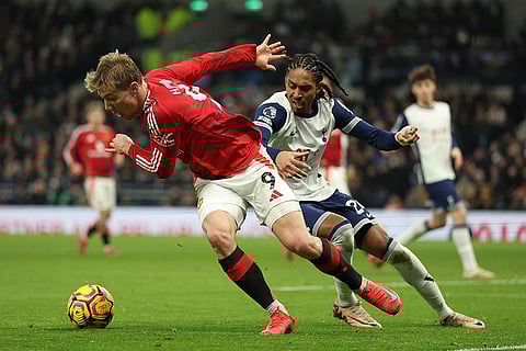 English Premier League: Manchester United vs Tottenham Hotspur