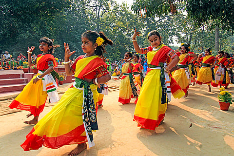 'Basanta Abahan' in Birbhum