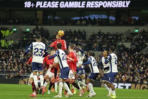 English Premier League: Tottenham Hotspur vs Manchester United