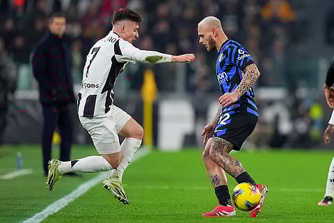 Italian Serie A Soccer Match: Juventus vs Inter Milan