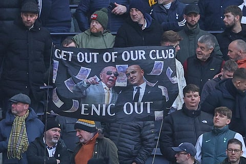 English Premier League Soccer Match: Tottenham Hotspur vs Manchester United