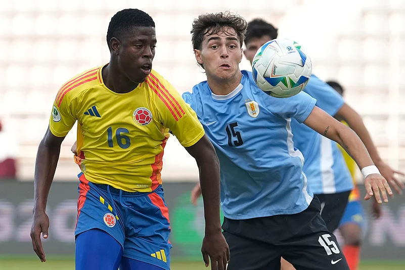 South American U-20 Championship Uruguay vs Colombia Soccer: Yefrei Rodriguez