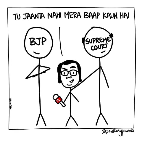 Rachita Taneja/ Sanitary Panels cartoons were flagged for censorship