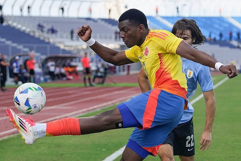 South American U-20 Championship Uruguay vs Colombia Soccer: Juan Arizala