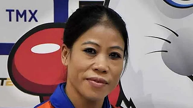 Photo: File : Boxing legend MC Mary Kom is the Indian Olympic Association's athletes commission chairperson.
