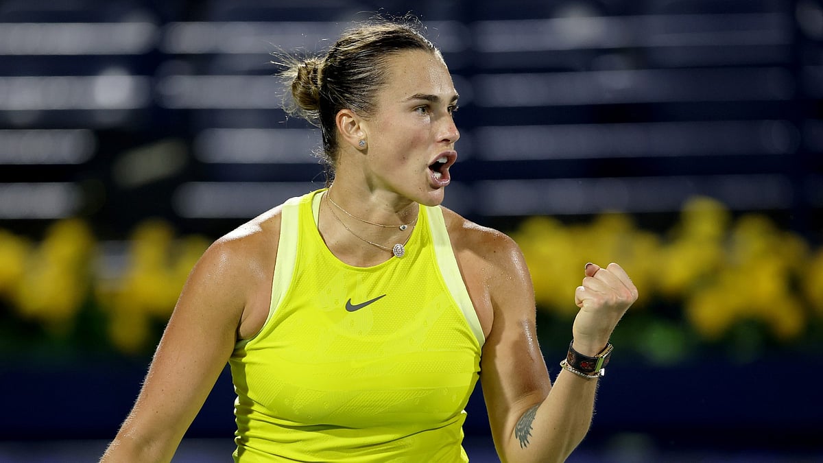 Aryna Sabalenka is through to the last 16.