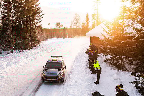 WRC Rally Sweden 2025: Baudet Lyssia