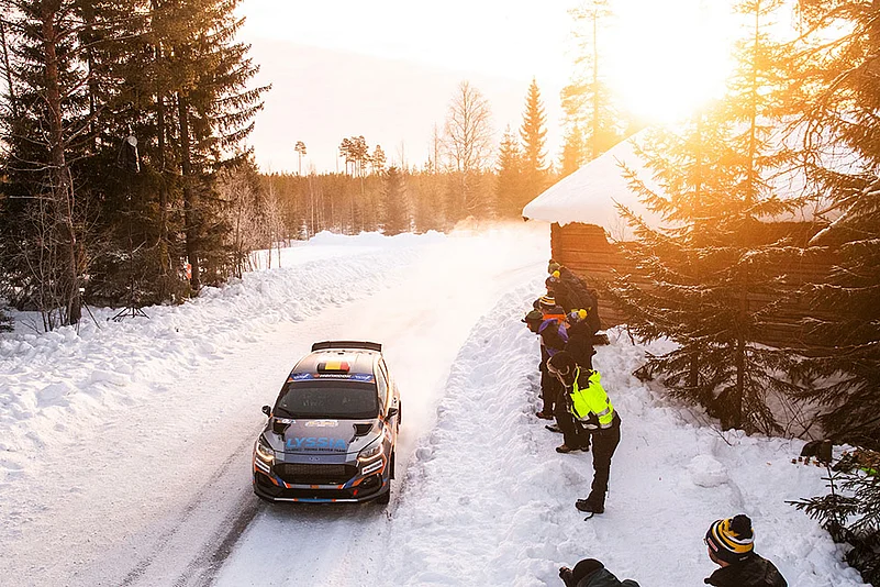 World Rally Championship Sweden WRC 2025: Baudet Lyssia