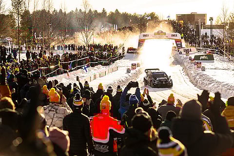 WRC Rally Sweden 2025: Takamoto Katsuta