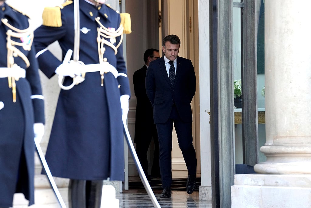 | Photo: AP : Macron Stresses For Lasting Peace In Call With Trump, Zelenskyy 