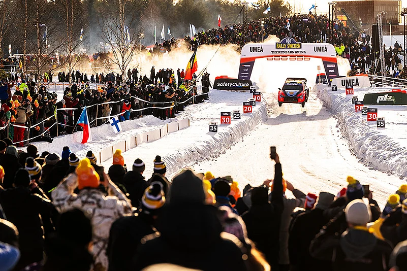 World Rally Championship Sweden WRC 2025: Ott Tänak