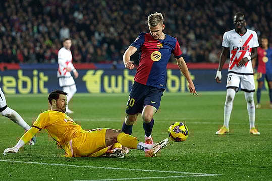 La Liga: Barcelona Edge Rayo Vallecano 1-0, Return To Top Of Table