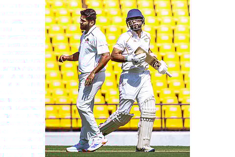 Ranji Trophy semi-final, MUM Vs Vidarbha: Vidarbha's Dhruv Shorey