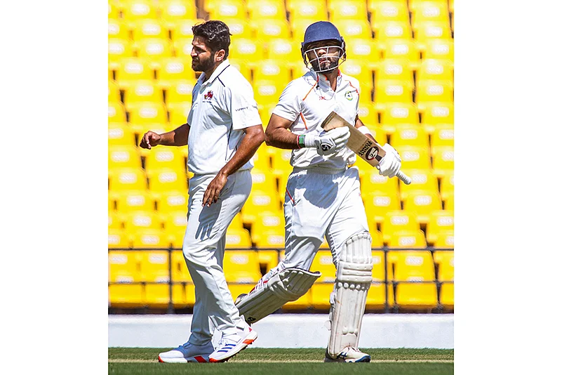 Ranji Trophy semi-final: Mumbai Vs Vidarbha in Nagpur_Dhruv Shorey