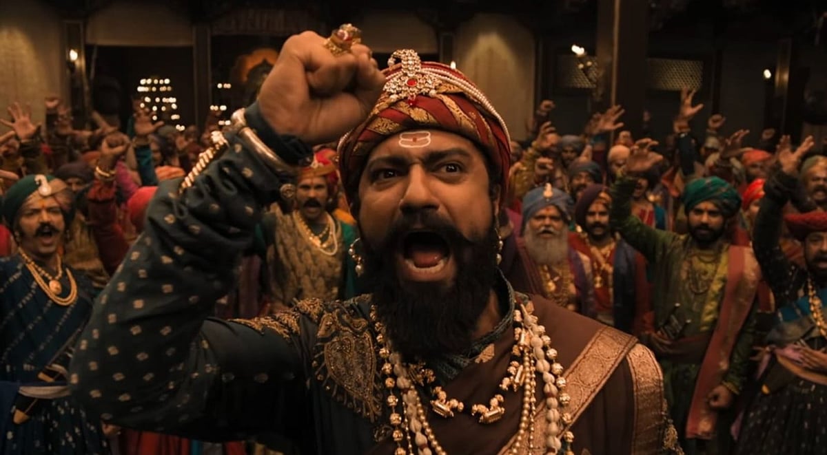 A still from Chhaava