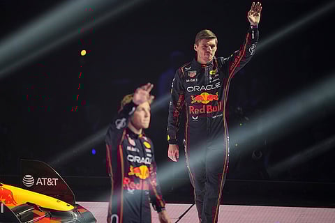 F1 75 Live launch event: Red Bull driver Max Verstappen