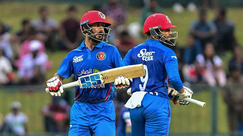 The Afghanistan cricket team.