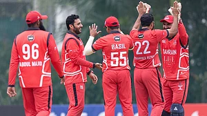 X/CricketHK : Bahrain cricket team will take on Indonesia cricket team.