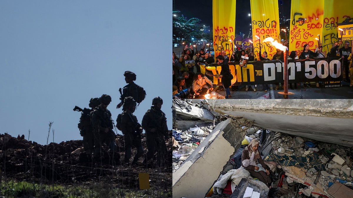 | Photo: AP : West Asia: Hamas Ready To Release All Hostages For A Permanent Truce; Lebanon Calls On Israel To Withdraw Troops 