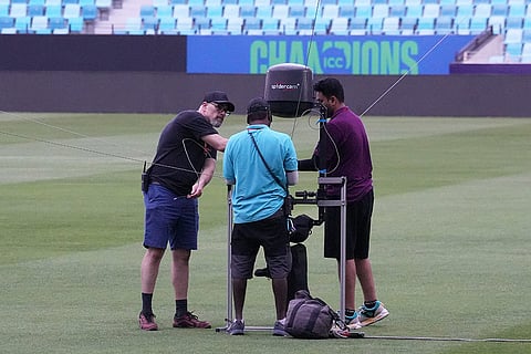 Champions Trophy 2025: Preparations underway at the Dubai International Cricket Stadium