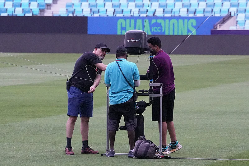 Champions Trophy Cricket 2025: Preparations at Dubai International Cricket Stadium photos_2