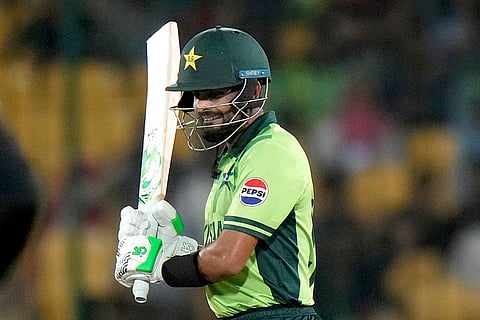 Champions Trophy 2025 Match 1, PAK vs NZ: Pakistan's Babar Azam reacts as he walks off the field
