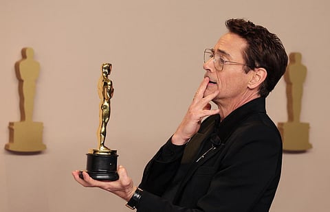 Robert Downey Jr. won his first Academy Award