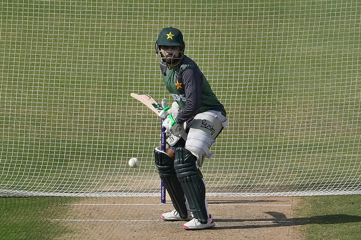 Champions Trophy Cricket 2025: Pakistan Team Training photos_Babar Azam