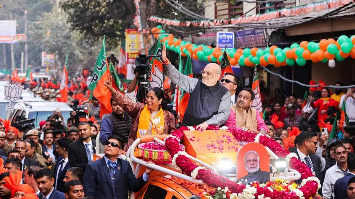 rekha gupta amit shah delhi elections 2025 