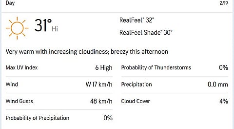 Karachi Morning Weather