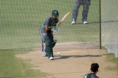 Champions Trophy 2025: Pakistan's Saud Shakeel attends a practice session