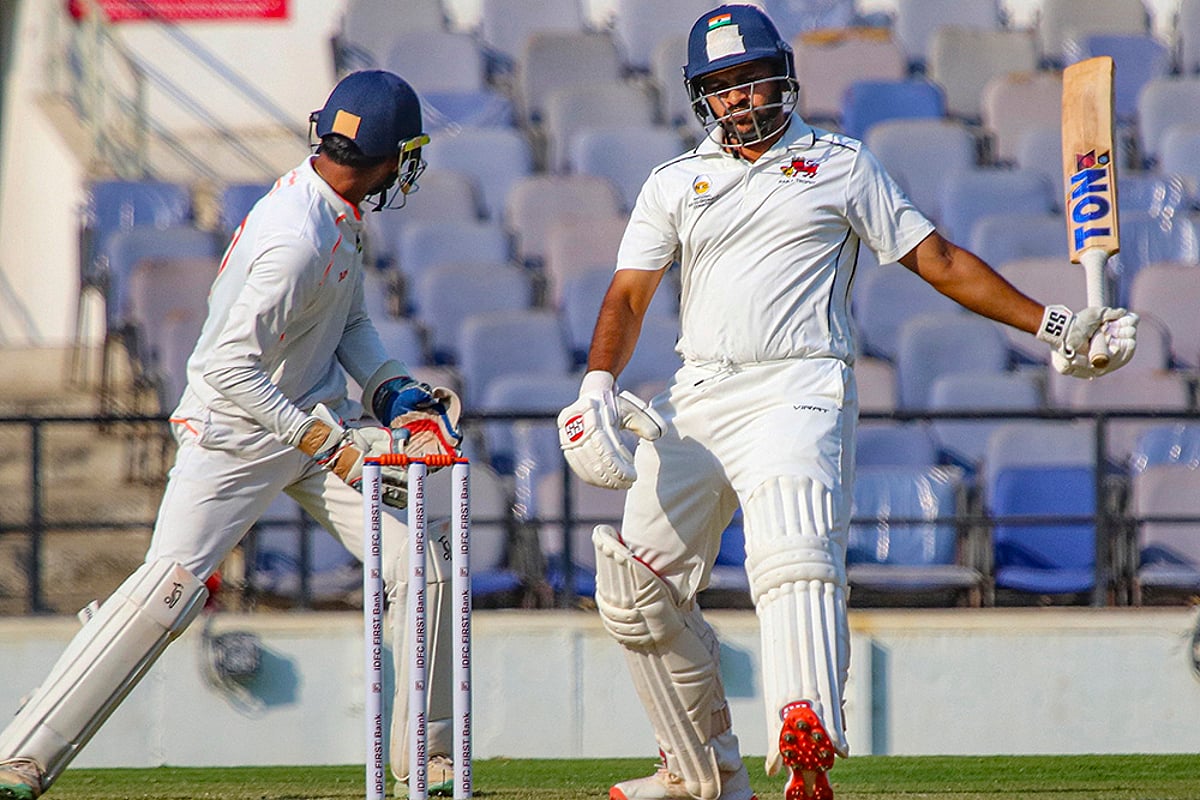 Ranji Trophy semi-final cricket Mumbai Vs Vidarbha Day 2_Shardul Thakur