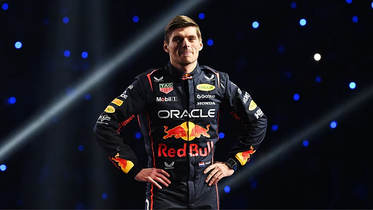 Max Verstappen at the F1 75 Live event - null