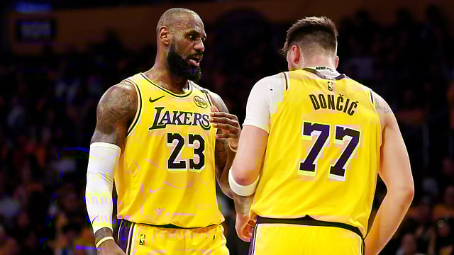 Lakers 97 - 100 Hornets, NBA: Doncic, James Clutch Roles 'Will Go Both Ways' After Charlotte Defeat