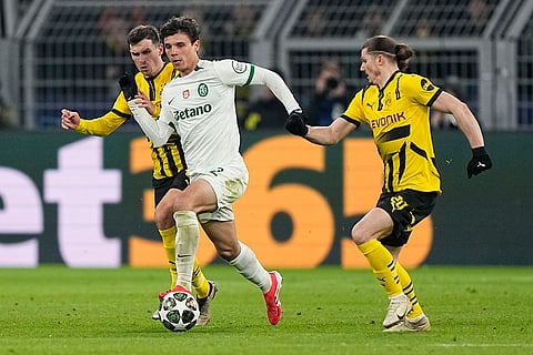 Champions League playoff second leg soccer match