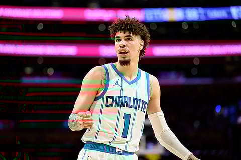 NBA 2024-25: Charlotte Hornets guard LaMelo Ball