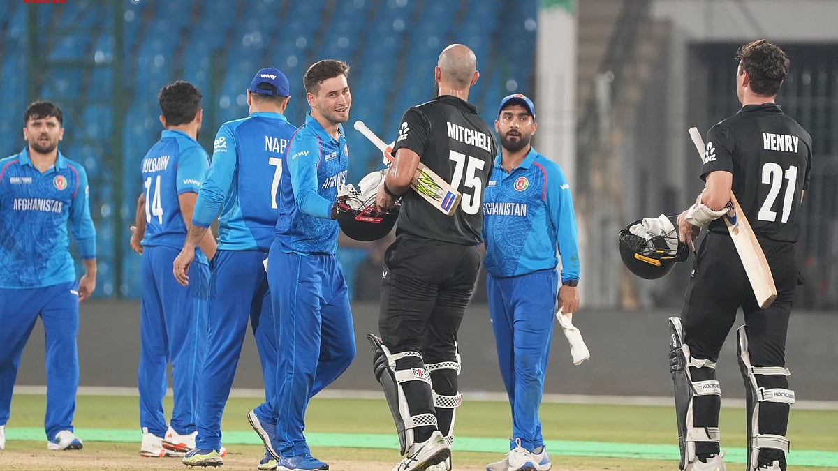 Photo: X | Afghanistan Cricket Board : Afghanistan vs New Zealand, warm-up match of the ICC Champions Trophy 2025.