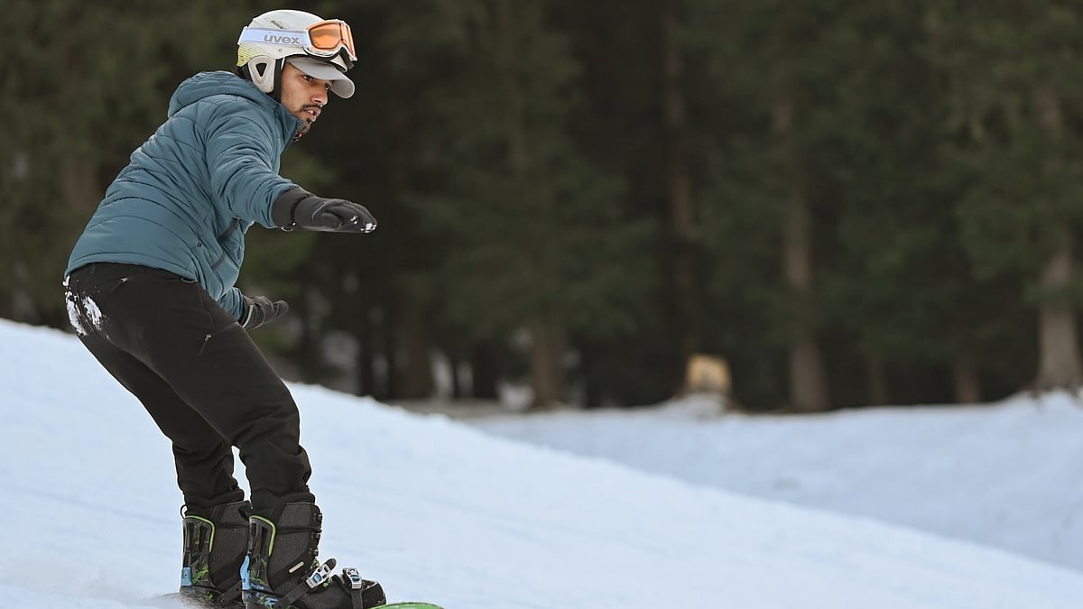 Special Arrangement : An Indian athlete trains at the Special Olympics Bharat training camp.