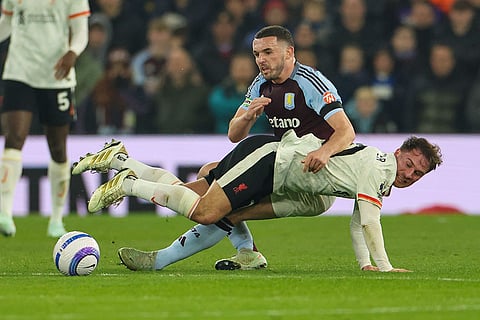 English Premier League Soccer Match: Aston Villa vs Liverpool