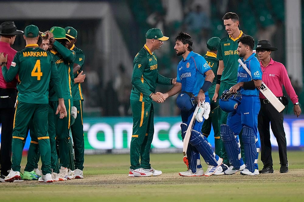 | Photo: AP/Anjum Naveed : ICC Champions Trophy 2025: AFG vs SA