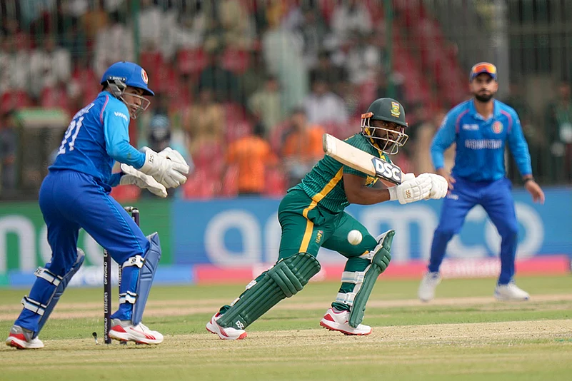 ICC Champions Trophy Afghanistan vs South Africa ODI Cricket Match 3 AFG vs SA: Temba Bavuma