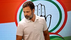 Suresh K Pandey/Outlook India : Congress Leader Rahul Gandhi